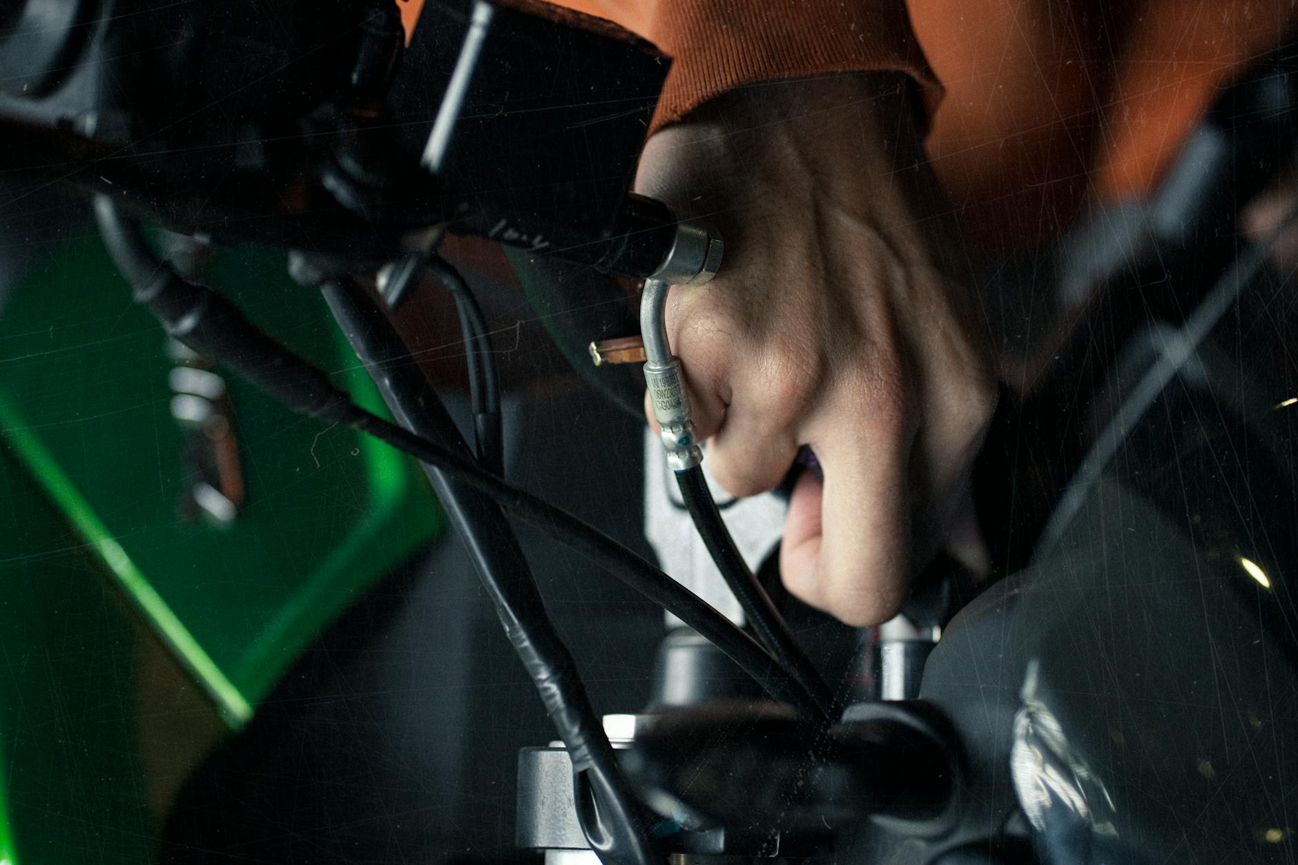 Handbremseneinstellung